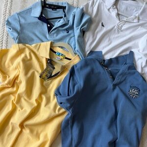 Polo by Ralph Lauren Short Sleeve Tees - Blue, Yellow, White